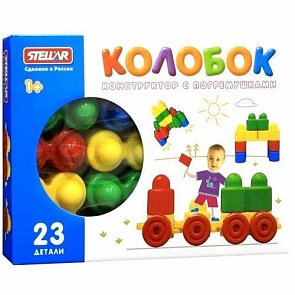 Конструктор «Колобок», 23 деталей (Stellar, 03010_stell)